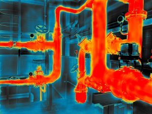 Thermografie im Sommer: Es gibt bestimmte Maßnahmen wie das Dämmen von Heizungsrohren, die grundsätzlich Sinn machen. (#02)