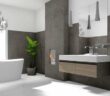 Wellnessoase Bad: Moderne Waschtische schaffen Stauraum, sind hochwertig und chic. ( Foto: Adobe Stock - deepvalley )