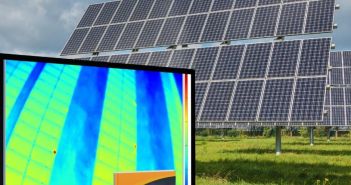 Automatisierte Wärmebildinspektion deckt PV-Defekte präzise berührungslos in Echtzeit (Foto: EVT Eye Vision Technology GmbH)