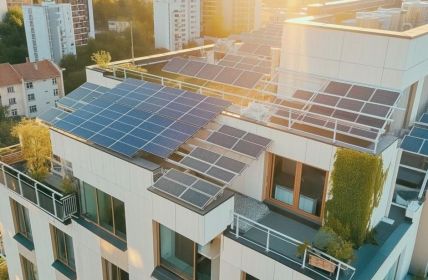 PowerBackup Brain steigert Autarkie und Ausfallsicherheit von innovativen Mieterstrom-Anlagen Mieterstrom beschleunigt dezentrale Energiewende in deutschen Mehrfamilienhäusern nachhaltig (Foto: enwitec electronic GmbH)