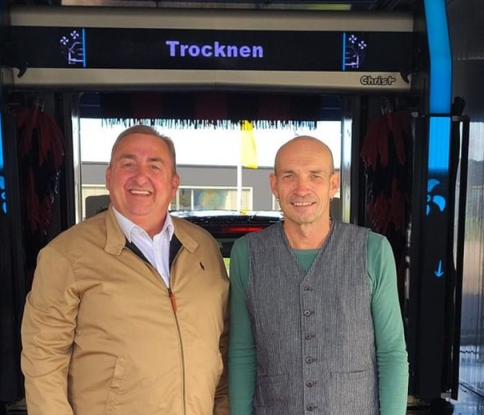 Christian Sutter und Andreas Elsser (Foto: Otto Christ AG - Wash Systems)