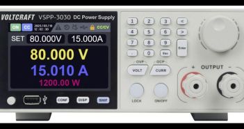 Voltcraft VSPP-Serie liefert präzise 0-600 V/DC bis zu 3000 W (Foto: Conrad Electronic)