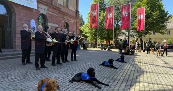 Charity Working Test Schloss Platte zeigt Assistenzhunde im (Foto: Laura Anthes)